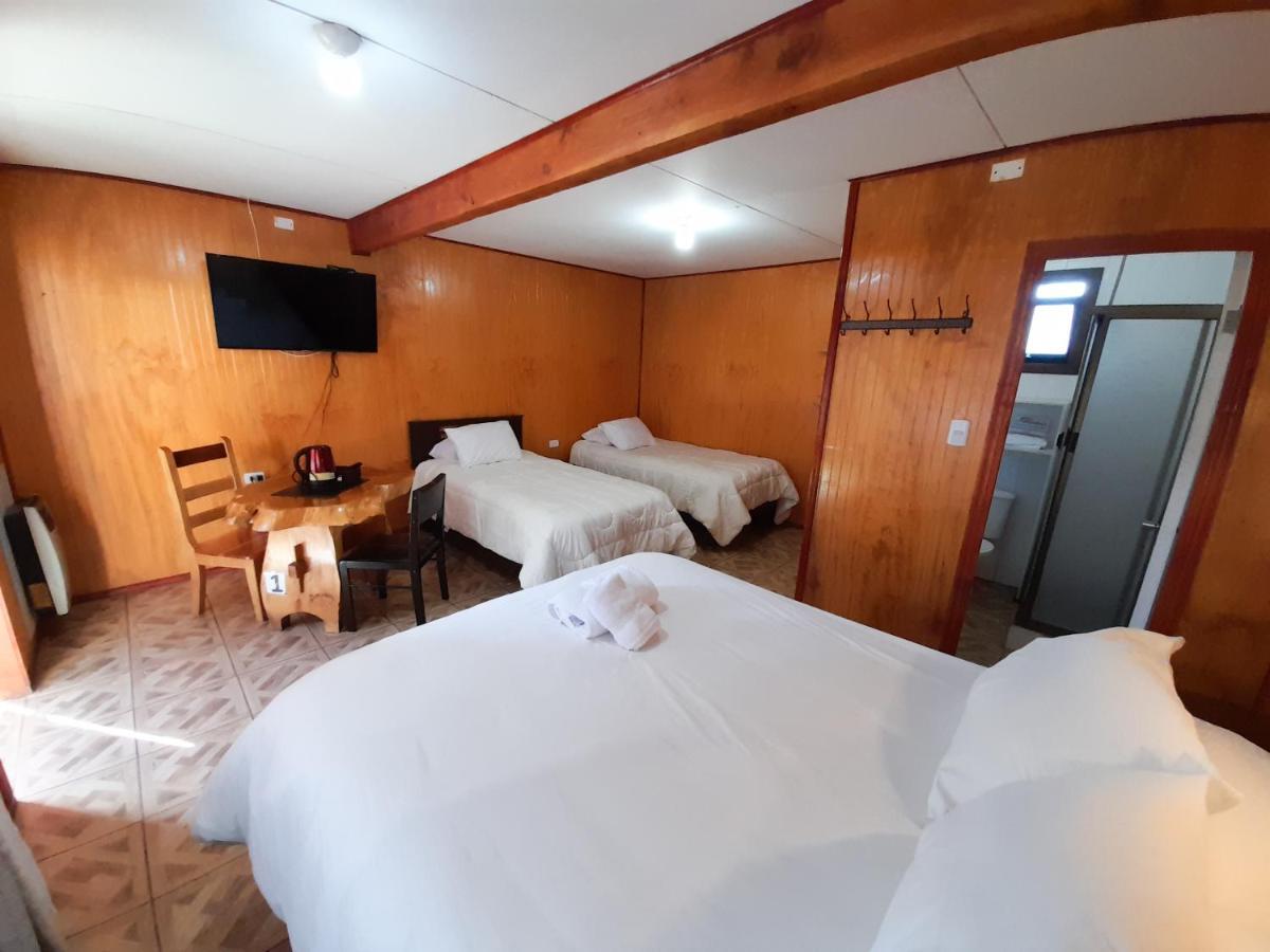 Hotel Entre Montanas Hornopiren Exteriér fotografie